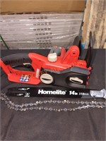 Homelite 14"Electric Chain Saw