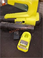 RYOBI 18v Blower and charger