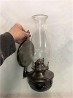 Vintage Look Wall Mount Oil Lantern Sconce
