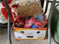 Tree Ornaments, Rye Grass Bale