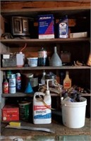 Contents of Shelf in Garage