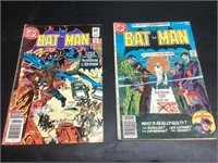 Batman #291 and Batman #347.Low Grade
