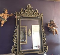 Mirror And 2 Cherubs