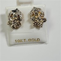 Certified 14K  Diamond(1.45Ct, Si2-I1,G-I) Earring