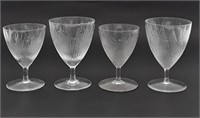 EARLY 2OTH CENTURY LALIQUE STEMWARE