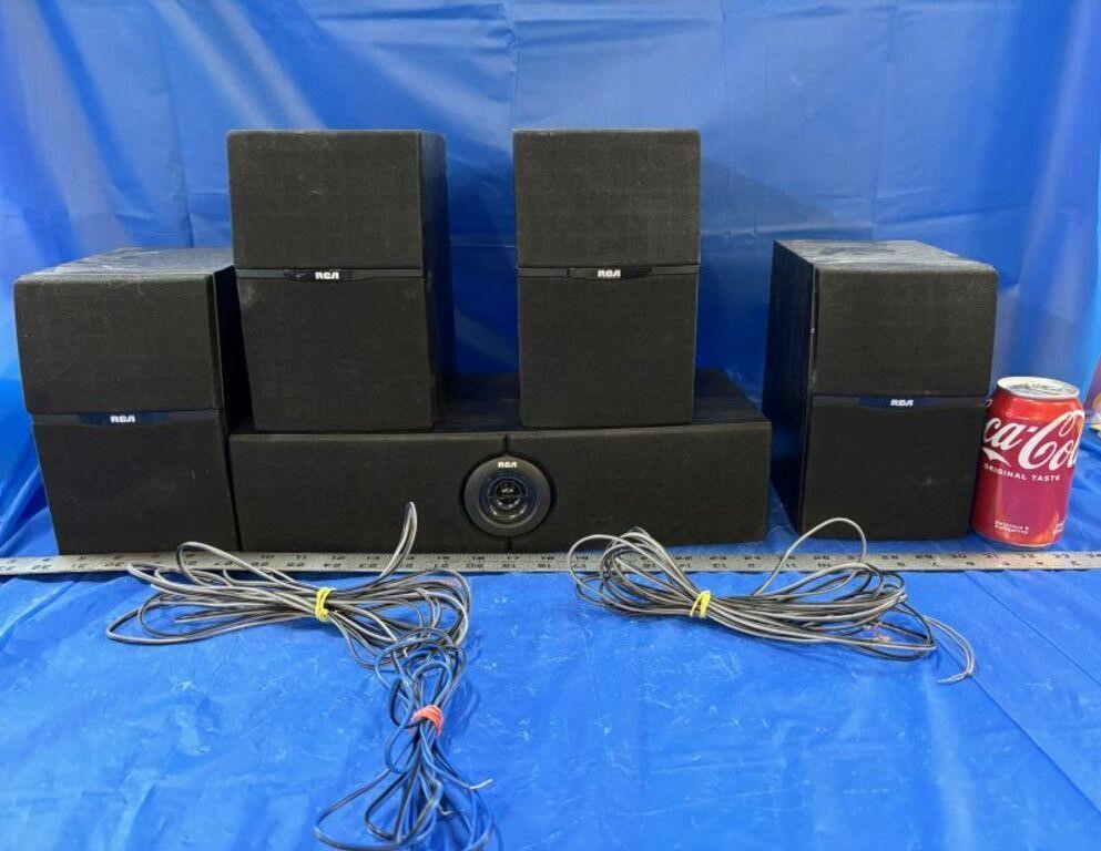 RCA Wired Surround Sound Speakers