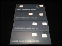 (4) 1966 Special Mint Sets