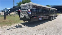 *2009 Gooseneck Brand 32x6'8 Cattle Trailer