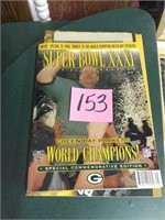 Green Bay Packers Super Bowl Magazines /