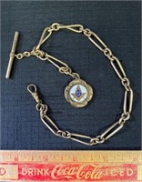 KNIGHTS OF COLUMBUS POCKET WATCH FOB