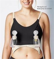 New Clip and Pump Hands-Free Nursing Bra Accessory