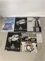 STANLEY CUP CHAMPIONS OFFICIAL PROGRAM SIGNED ON