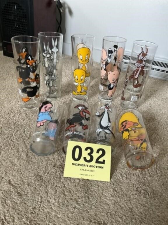 Looney Tunes collectible glasses