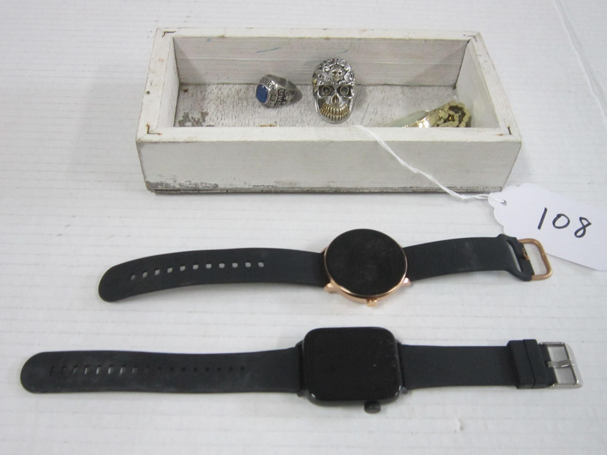 BOX WITH ITOUCH WATCH AND OTHER