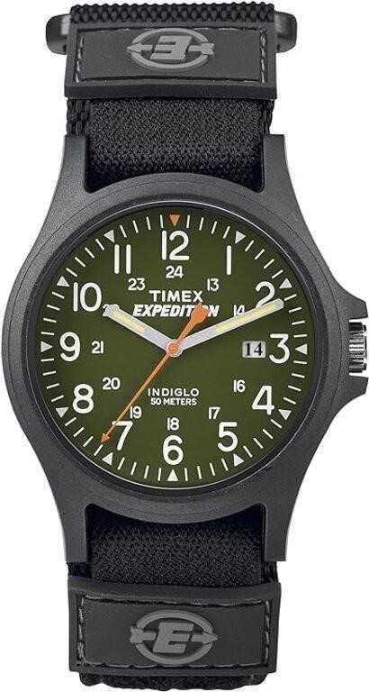 Timex TW4B00100GP Acadia Camper Green Dial and