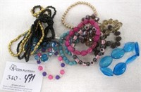 Lot of Mixed Costume Jewelry Bracelets