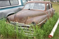 Plymouth 4 Door Car for Parts, Has Engine