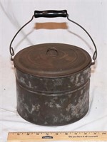 OLD TINWARE LUNCH PAIL