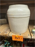 Antique 1 gallon Crock with Lid