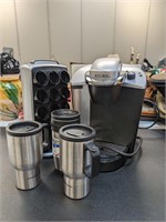 Keurig Espresso Machine, Pod Holder & Cups