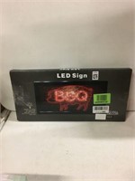 BBQ LED SIGN