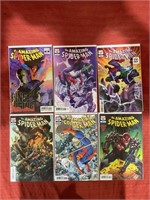 6 bagged and backed comics