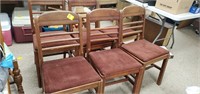 6 matching chairs