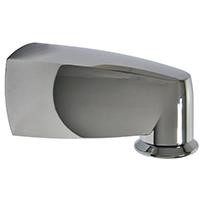 DANCO 6 in. Pull-Down Tub Spout in Chrome, Grey