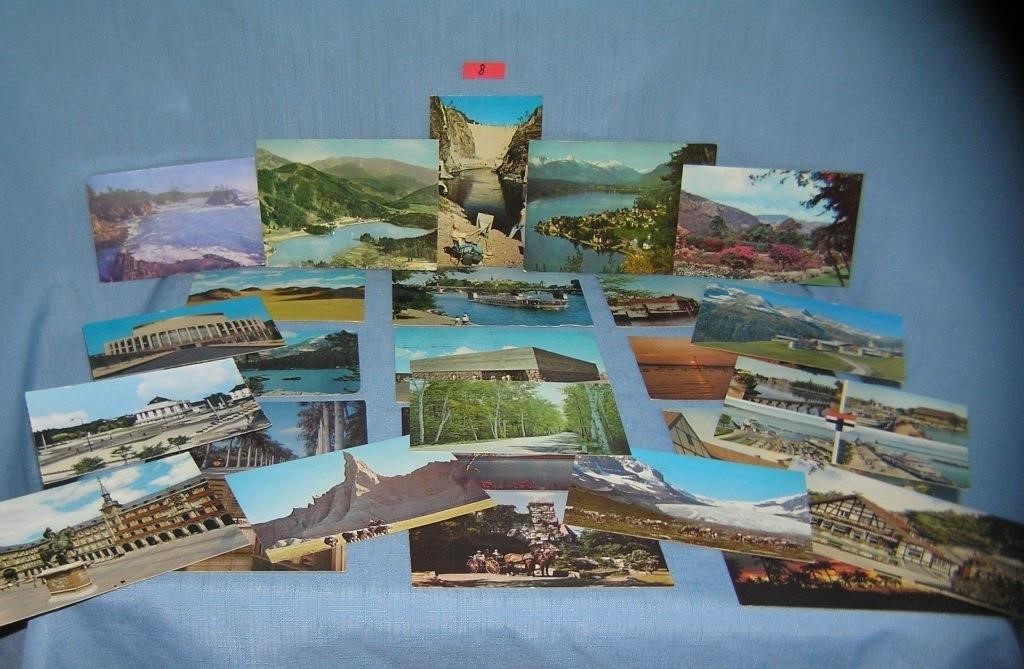 Collection of vintage postcards