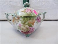 Antique Austria Sugar Bowl  4&1/4"