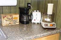 Food Processor - Mixer - Coffee Maker - Toaster
