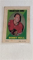 1970 71 Topps Hockey Stamp Bobby Hull