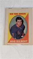 1970 71 Topps Hockey Stamp Rod Gilbert