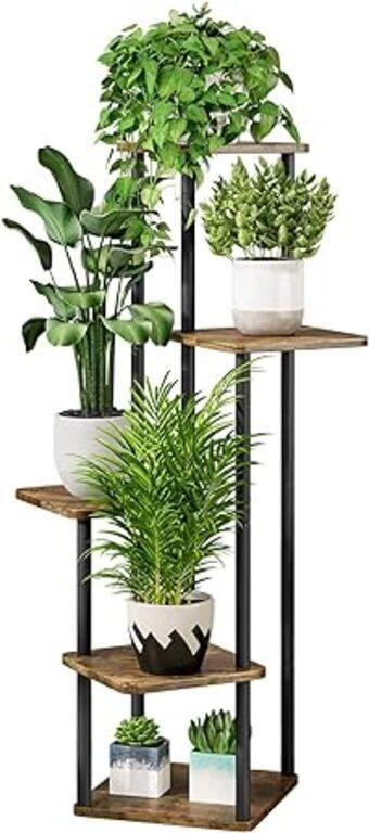 Plant Stand 5 Tier Indoor Metal Flower Shelf for