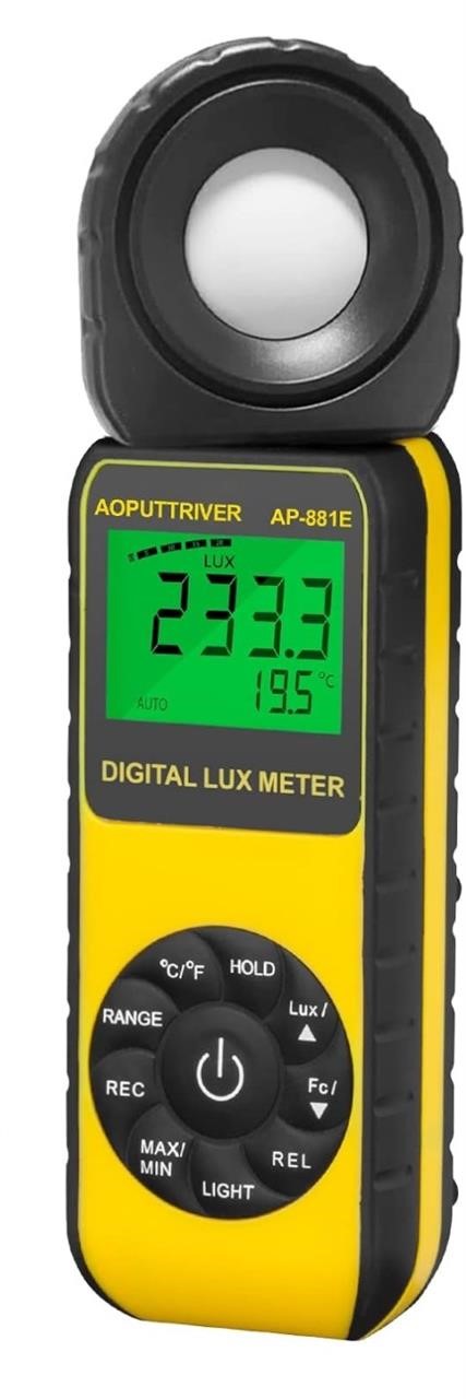 $45 AP-881E Light Meter for Plants