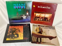 Lot of 4 Movie Soundtrack LP Vinyl Record Albums