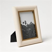 5 x7  Shagreen Wrapped Single Image Table Frame
