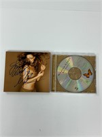 Autograph COA Mariah Carey CD