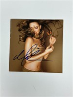 Autograph COA Mariah Carey booklet