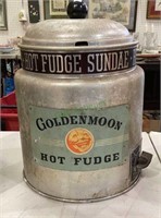 Vintage Golden Moon hot fudge cooker - no power