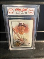 Julio Rodriguez Allen Ginter Rookie Card Grade 10