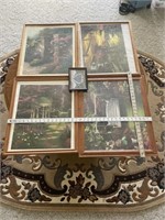 Framed Puzzles Lot - 5 Pieces