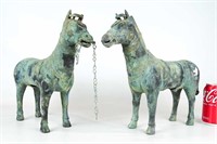 Chinese Bronze Horses