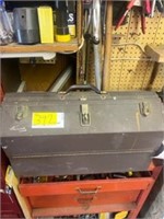 Large toolbox with tools