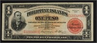 US PHILIPPINES 1929 PESO VF