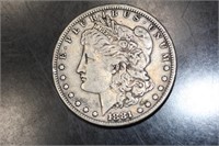 1881-S Morgan Silver Dollar