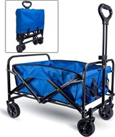 Collapsible Folding Wagon Cart Heavy Duty