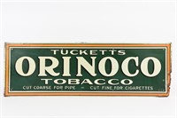 1976 TUCKETTS ORINOCO TOBACCO SST SIGN