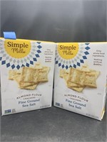 2 simple mills - almond flour crackers - fine