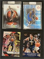 4 Assorted Basketball Cards